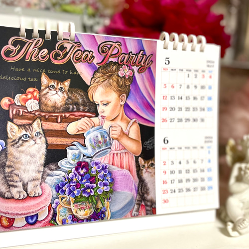 2024 卓上カレンダー（B6サイズ）表紙は来年の干支「龍」 カレンダー