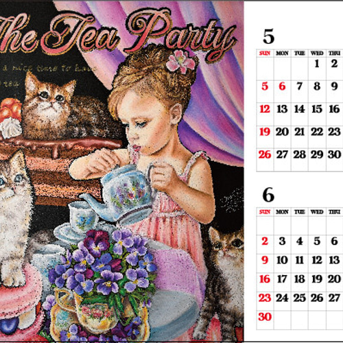 2024 卓上カレンダー（B6サイズ）表紙は来年の干支「龍」 カレンダー