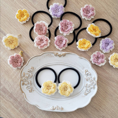 花心様ご確認用☆ハンドメイド ヘアゴム