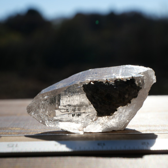 天然石ヒマラヤ水晶 約17g(ネパール・ガネーシュヒマール産)原石結晶 水晶ポイント[ghq-231226-01] 5枚目の画像