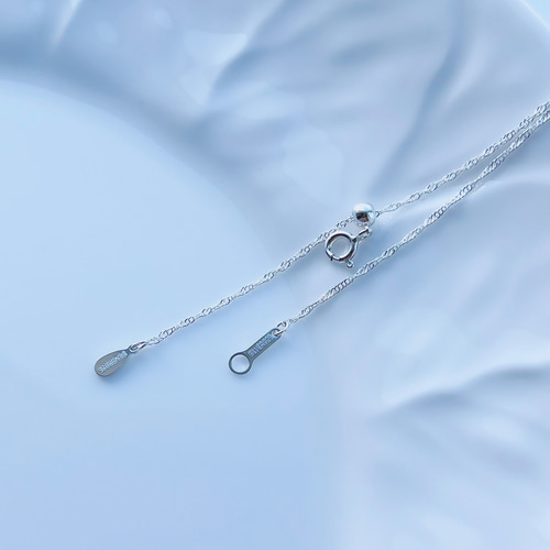silver925 ベルデライトトルマリン˚✧₊⁎ ネックレス【天然石Sサイズ