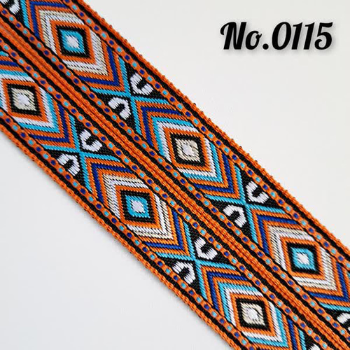 0115 チロリアンテープ 刺繍リボン ネイティヴ リボン・テープ チロ