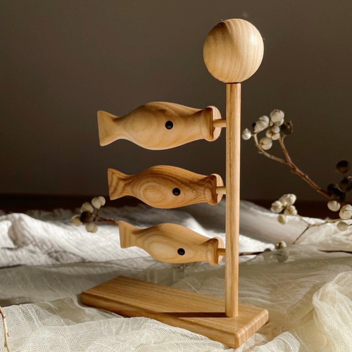 2025年4月末発送》木製鯉のぼり / Wooden Koinobori こいのぼり