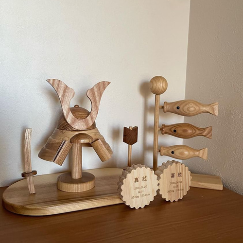 2025年4月末発送》木製鯉のぼり / Wooden Koinobori こいのぼり 2025年4月末発送》木製鯉のぼり / Wooden Koinobori こいのぼり
