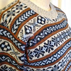 フェアアイル セーター 上質ラムウール ウール ノルディック 北欧