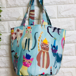 ❤️大人気yukiemonデコレーションパーク柄でトートバッグ❤️ トート