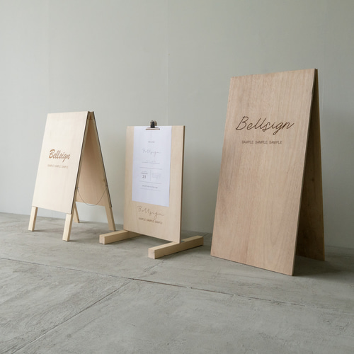 お洒落な木製看板ハンドメイド