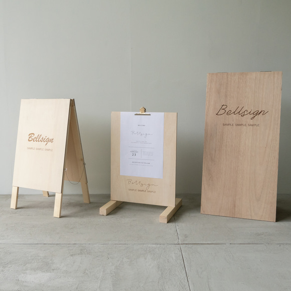 アレンジOK！お知らせが貼れるマルシェ看板 木製看板 サインボード 店舗看板／ap02 1ミリの細かい文字も刻印できるので 営業時間 データ確定後