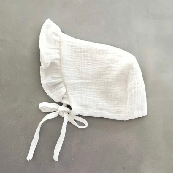 【m♡ 】ボンネット ♡ ベビークーファン 即納〕original cotton knit bonnet ニットボンネット | N O
