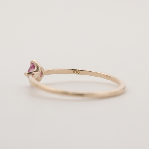 K10/1点物】マラヤガーネットリング 指輪・リング EggPlant 通販