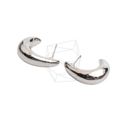 ERG-2602-R [2 件] L 型耳環，L 型耳環.18mm x 22.5mm 第2張的照片