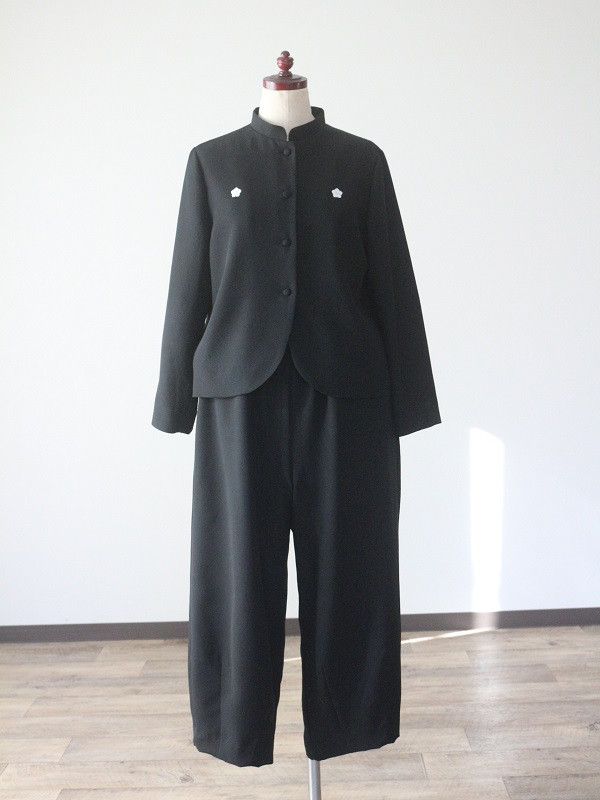 着物リメイクオーダー】スタンドカラージャケット＆つぼみパンツ