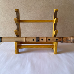 尺八 縦置き クリア その他インテリア雑貨 koubou-m 通販 16446322