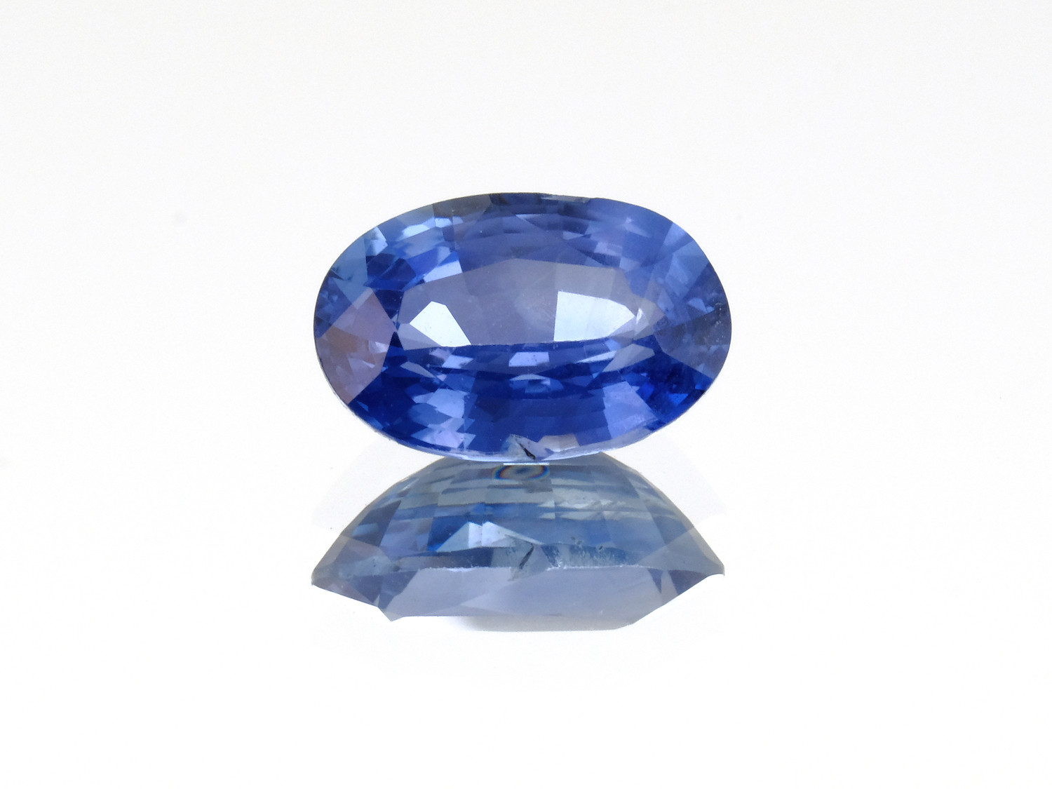 1.40ct, ブルーサファイア, 非加熱