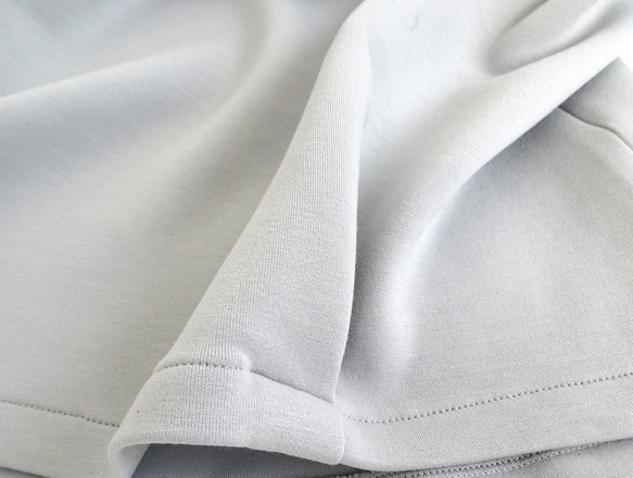 新款配色 / 雙層透氣高領套頭衫 <淺藍色> 第8張的照片