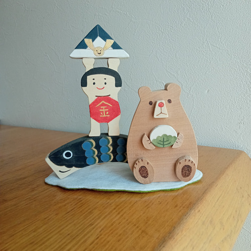 金太郎とクマとこいのぼりと兜 こどもの日 子どもの日 端午の 金太郎とクマとこいのぼりと兜 こどもの日 子どもの日 端午の