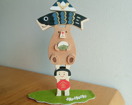 ミナペルホネン 金太郎 人形 絵本 こいのぼり 五月人形 こどもの