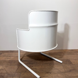 ドラム缶リメイク　チェア　アメリカン　北欧風　インダストリアル　おしゃれな椅子 3枚目の画像