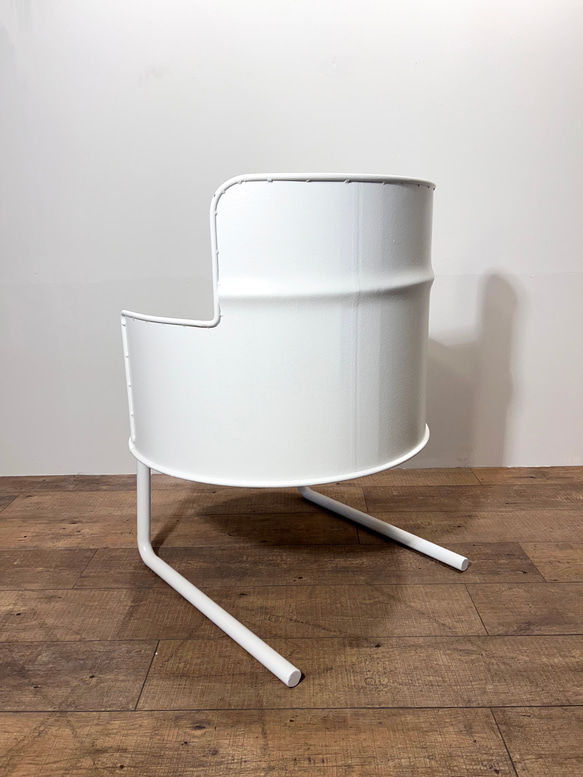 ドラム缶リメイク　チェア　アメリカン　北欧風　インダストリアル　おしゃれな椅子 3枚目の画像