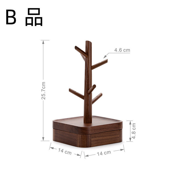 辦公桌收納托盤、配件架、戒指/手錶/鑰匙托盤、木製雜貨、配件收納、展示架、入口收納、居家時間 第16張的照片