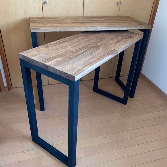 ☆SALE☆バラ売り可【現品限り・即納品可能】ネストテーブル2脚セット  