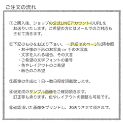 冬のリースのベビーポスター｜命名書｜イントロダクションボード｜命名ポスター｜出産祝い｜出産記念 3枚目の画像