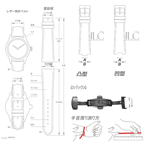 ZENITH クロコダイルレザー 時計バンド ネイビー Amazon.co.jp: 日本正規品 本革 時計ベルト 時計バンド 腕時計