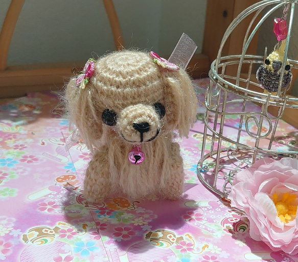 あみぐるみ　いぬちゃん　ミニチュアダックス　ストラップ　他４点 bbd126c7a0ecb9cadcfbb40ab8708b