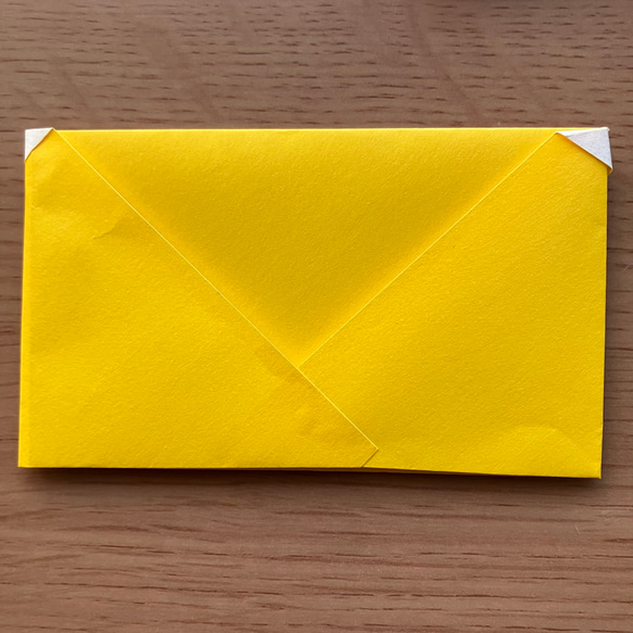 折り紙のミニ封筒 お手紙 17色 各1枚 2枚目の画像
