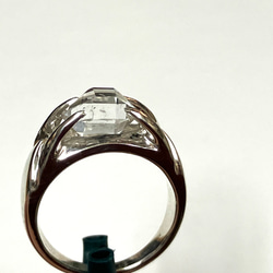 ハーキマーダイヤモンド水晶リング　NO3  ..13号サイズ〜11号　人気　天然石　パワーストン　おしゃれかわいい 10枚目の画像