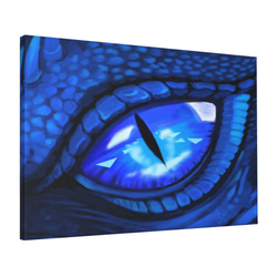 "Devil's Eye Blue"　Contemporary art 第3張的照片