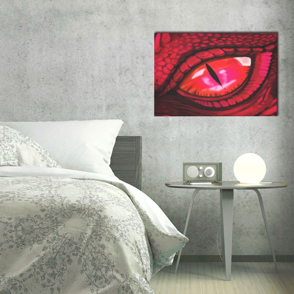 "Devil's Eye Red"　Contemporary art 第2張的照片