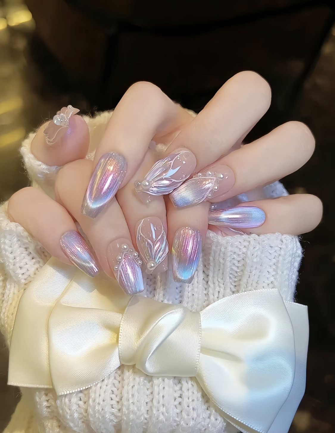 Lilith_nail☆ジェルネイルチップ☆オーダー受付中☆人魚姫