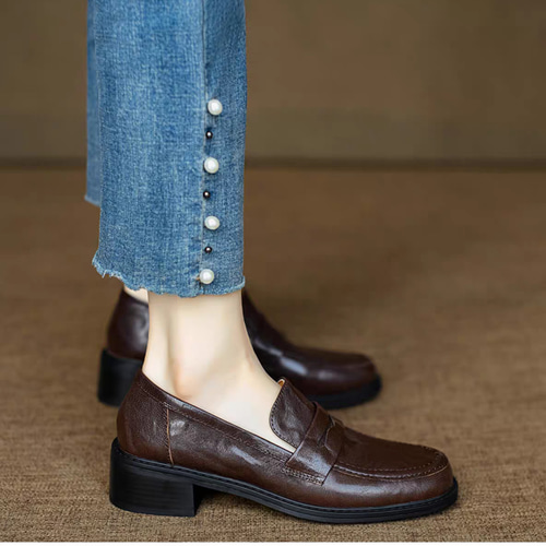 オペラパンプス ローファー 靴 レディース 本革 抗菌 消臭 軽量 柔らか