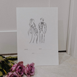 結婚証明書 (オリジナルイラスト) 5枚目の画像