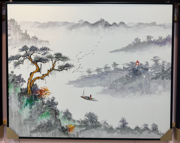 "Chinese ink and stone pine"　Classical art 第1張的照片