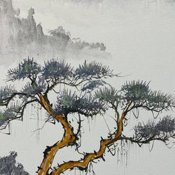 "Chinese ink and stone pine"　Classical art 第3張的照片