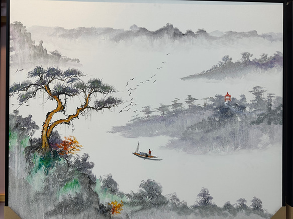 "Chinese ink and stone pine"　Classical art 第5張的照片