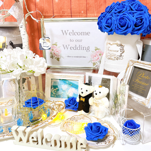 お色変更可 ウェルカムスペースセット まとめ売り 結婚式 ウエディング