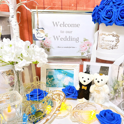 お色変更可 ウェルカムスペースセット まとめ売り 結婚式 ウエディング