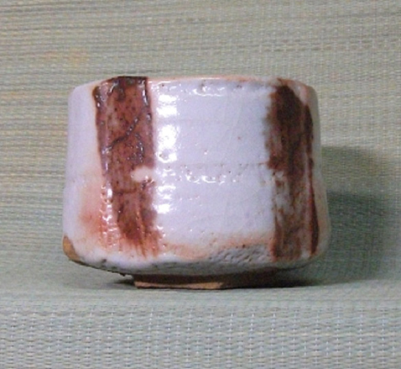 Sino bowl No.1 志野茶碗 送料無料 信長様の茶碗と呼ばれ お茶会 水野雅之作 1枚目の画像