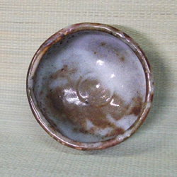 Gray sino bowl No.1 鼡志野茶碗 送料無料 信長様の茶碗と呼ばれる 水野雅之作 6枚目の画像