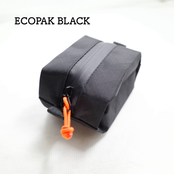 ULミニギアスタッフバッグ】ECOPAKブラック/ホワイト/コヨーテ
