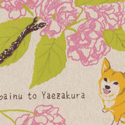 日本の春＊シルクスクリーンカード 7枚目の画像