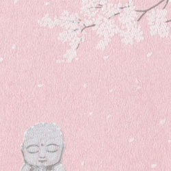 日本の春＊シルクスクリーンカード 3枚目の画像