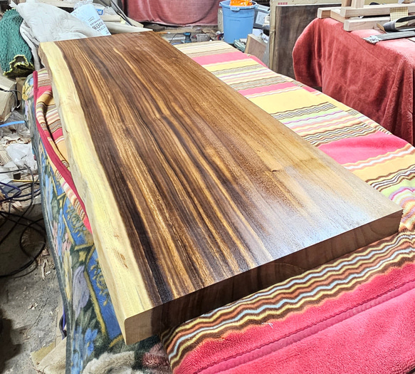 カウンター モンキーポッド 一枚板 高級