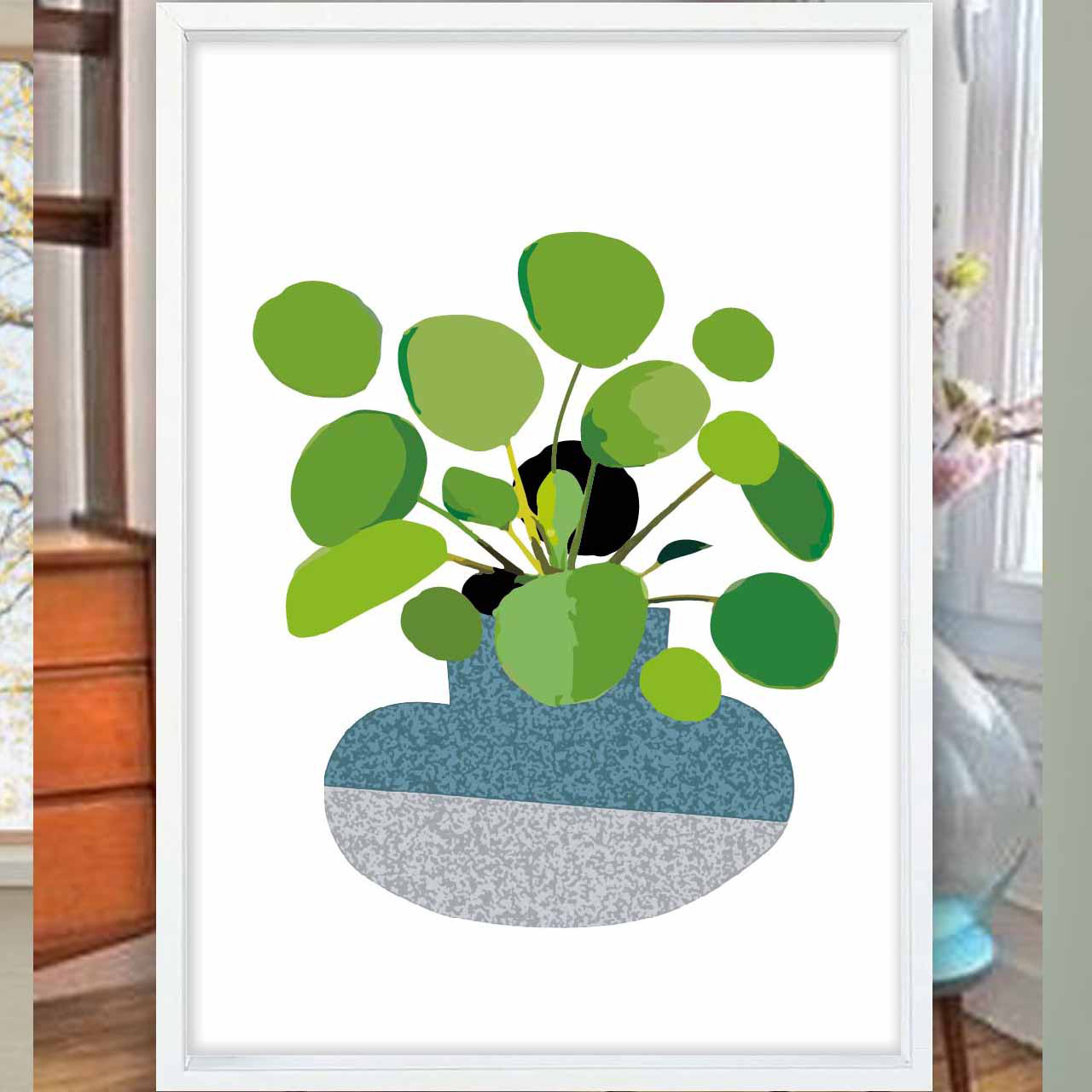 Green　イラスト　ポスター　A4 A3 A2 A1　アートポスター　アート/sei/検索　新着順　1815