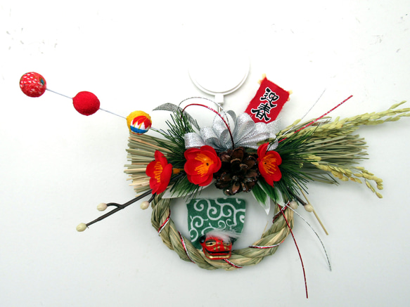 24.しめ縄リース 2024年｜しめ縄飾り【micromにおまかせ】リース型