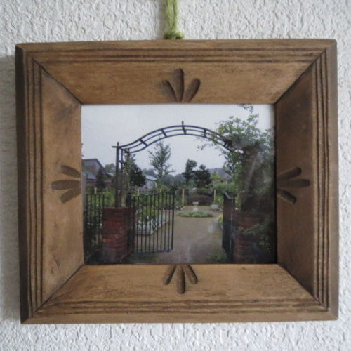 クリストフル フォトフレーム トスカ 裏側木目 大きめ 1207_ichijitu_1081_4a15e0ed-