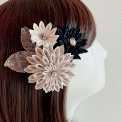 お好きな色でオーダーメイド✴︎つまみ細工髪飾り8点セット 成人式